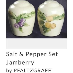 Salt and pepper shakers